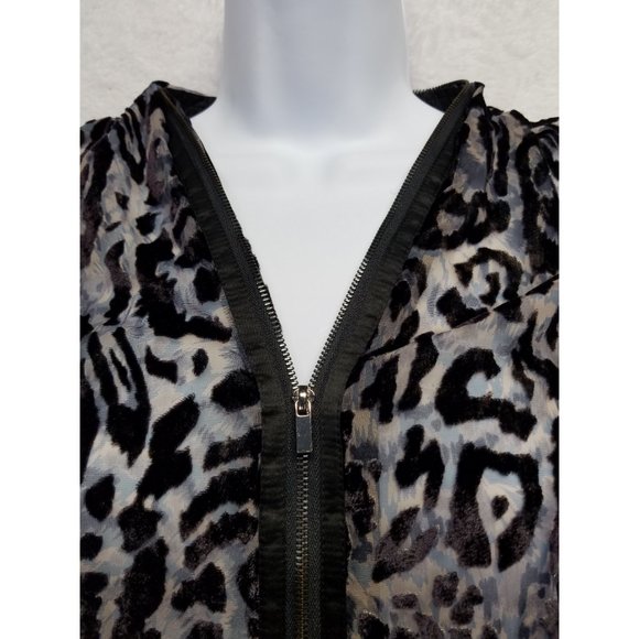 Lane Bryant Women's Top V-neck Leopard Print 14/16 - Picture 5 of 8